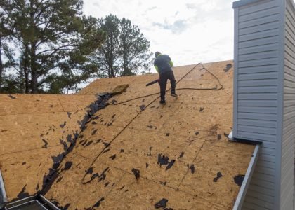 Residential,Roof,Replacement,Drone,Photos